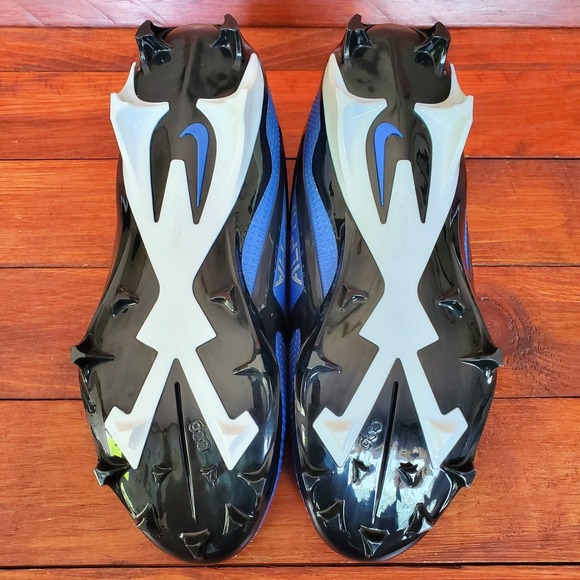 Nike Alpha Menace Elite 4‎ Cleats Men 9 Blue Black FD7036-400 New - Picture 6 of 8